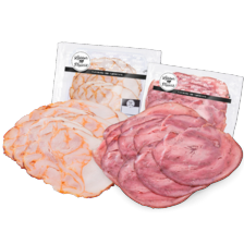 Gebraden kip- of runderrollade